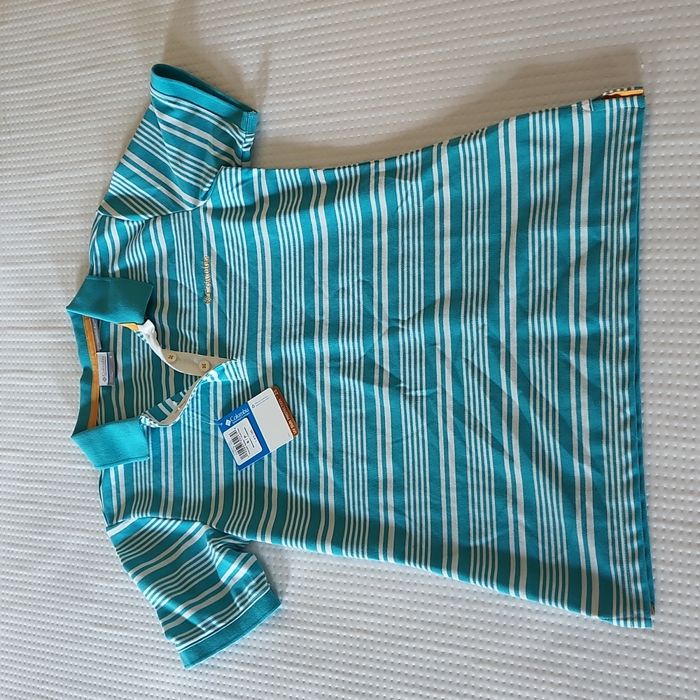 Columbia Cascade Range Print Polo Small